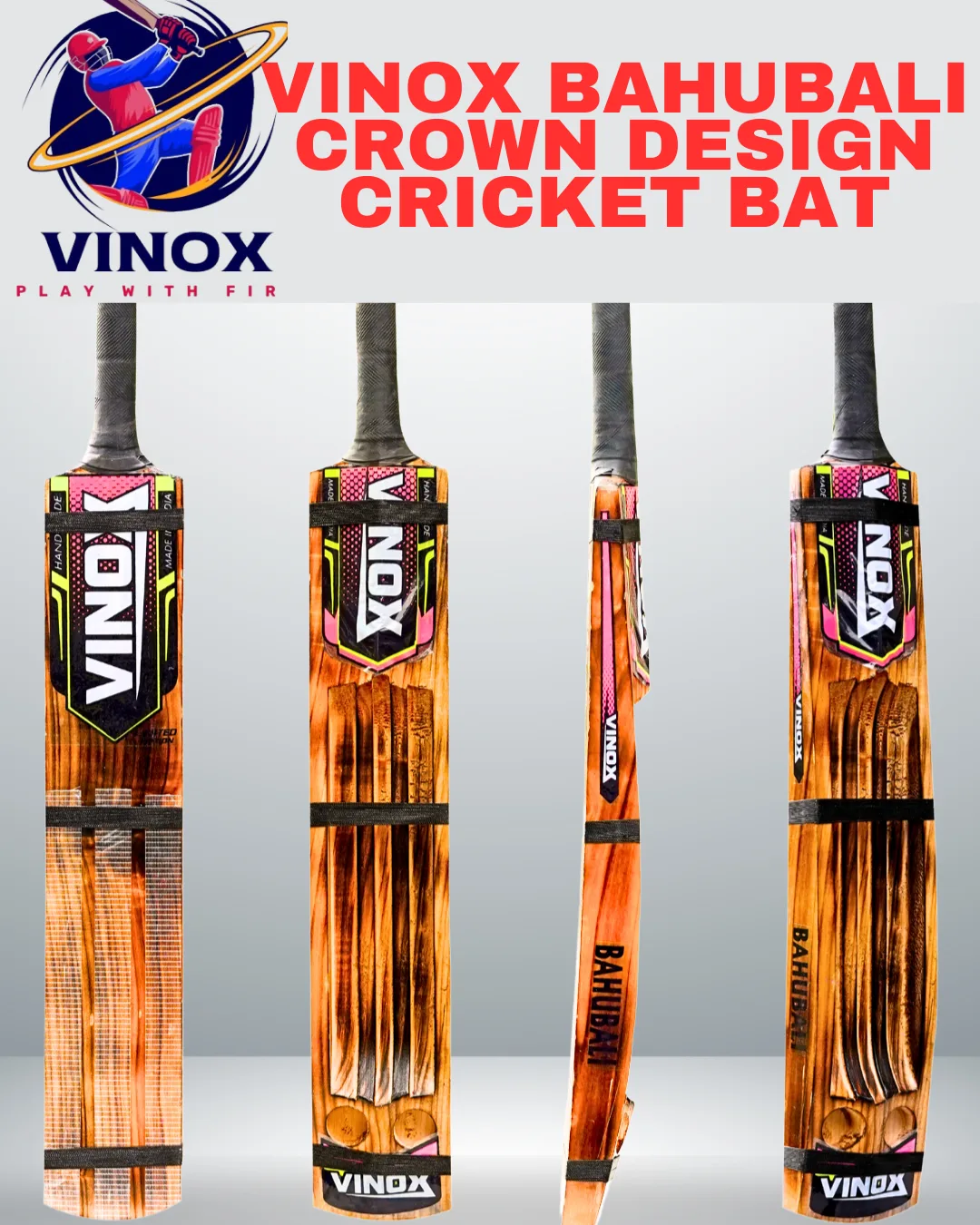 Vinox Bahubali Cricket Bat
