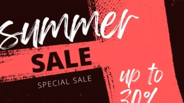 Black And Red Grunge Black Friday Sale Promotion Blog Banner