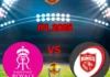 punjab kings vs rajasthan royals match scorecard