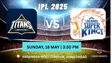 Gujarat Titans vs Chennai Super Kings