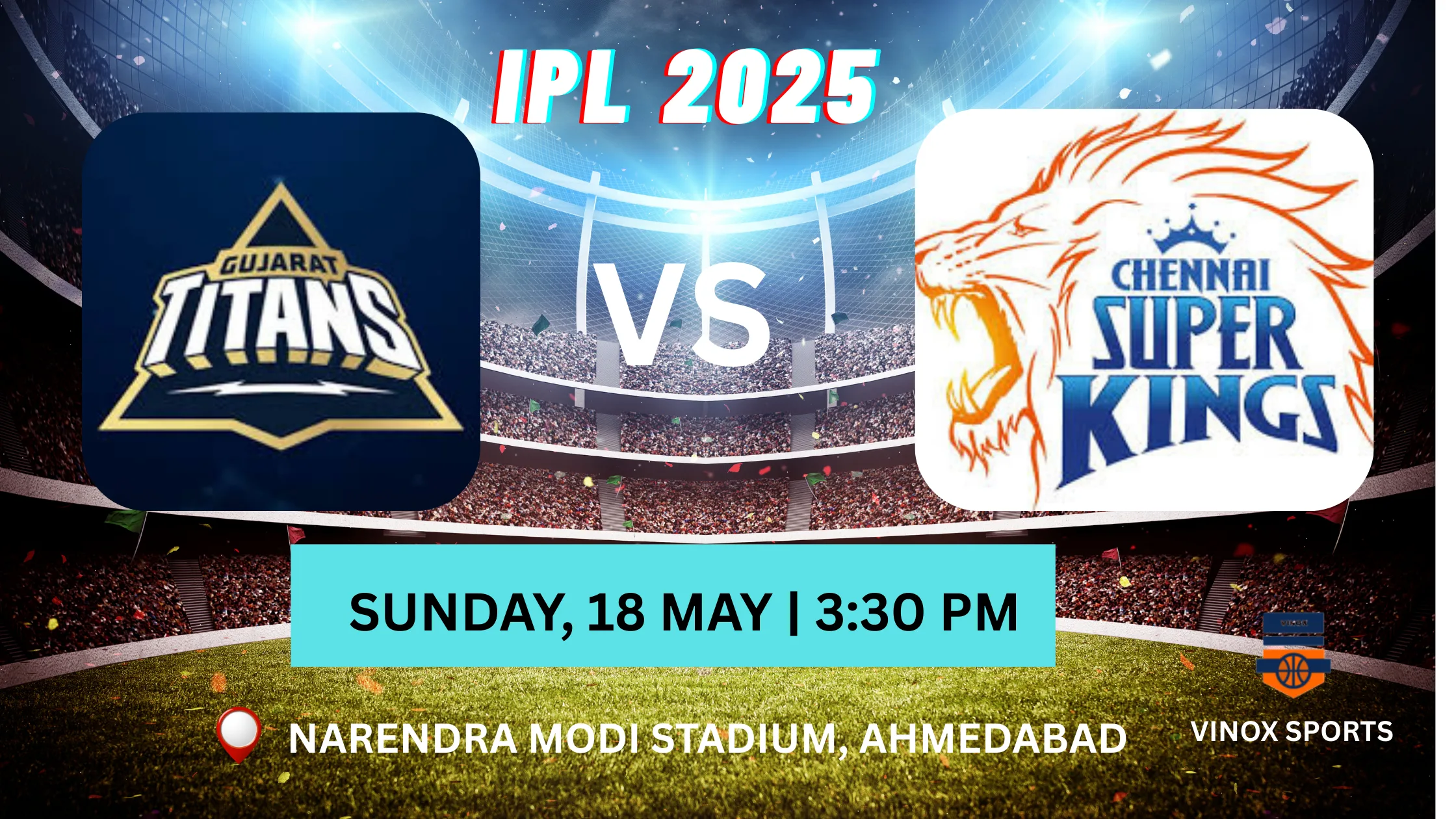 Gujarat Titans vs Chennai Super Kings