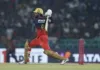 Krunal Pandya Hit Wicket