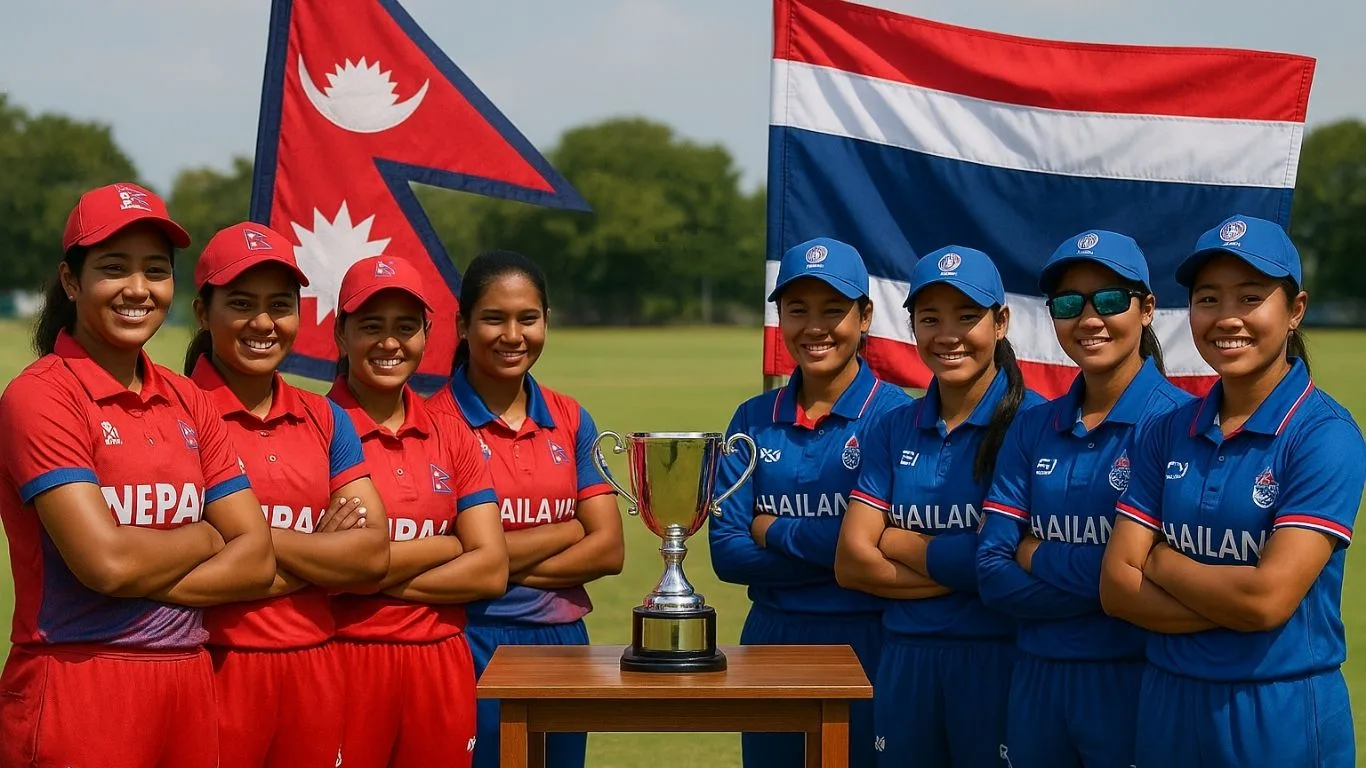 nepal vs thailand women's cricket