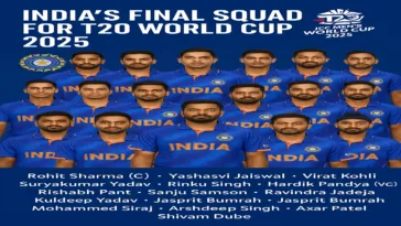 India’s final T20 World Cup 2025 squad is out! Discover key players, strengths, weaknesses, and bold predictions here.