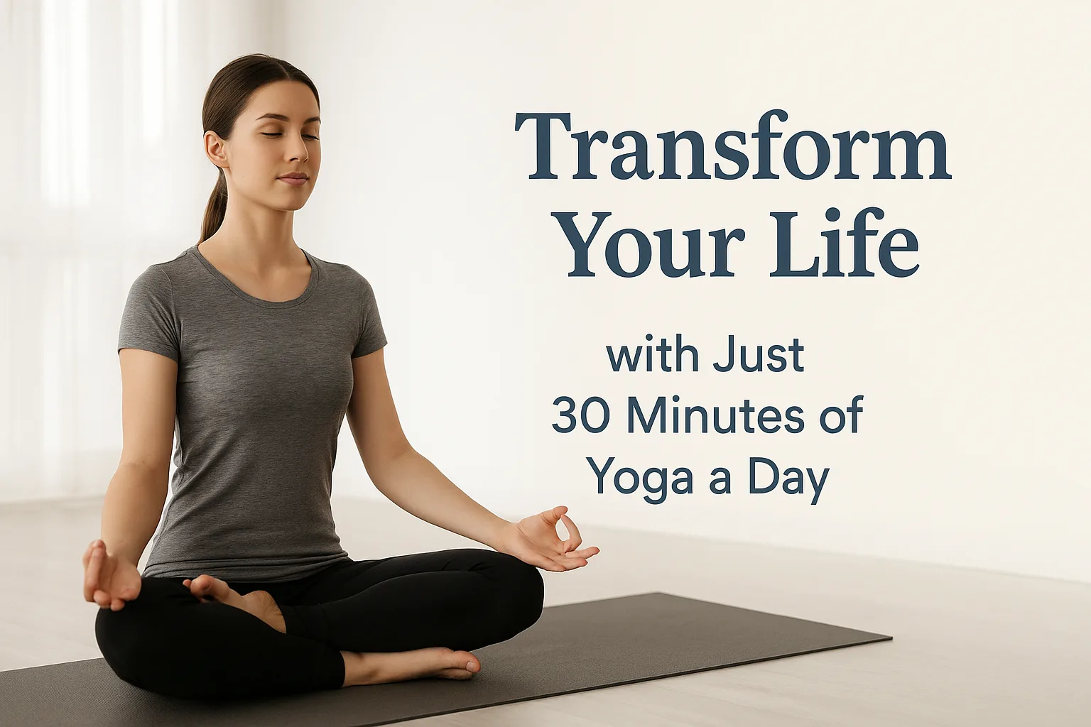 30 minutes of yoga a day