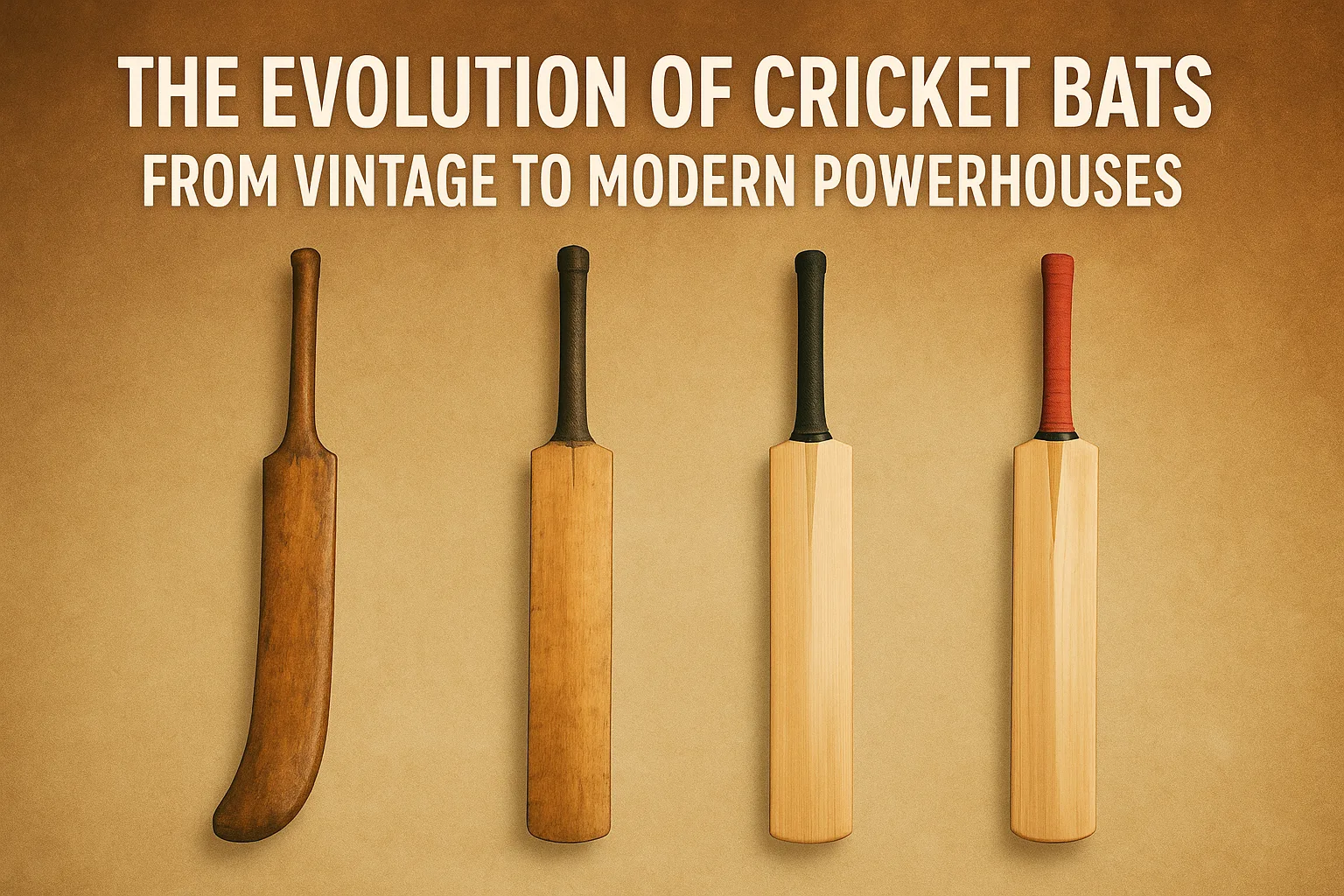 Evolution of Cricket Bats