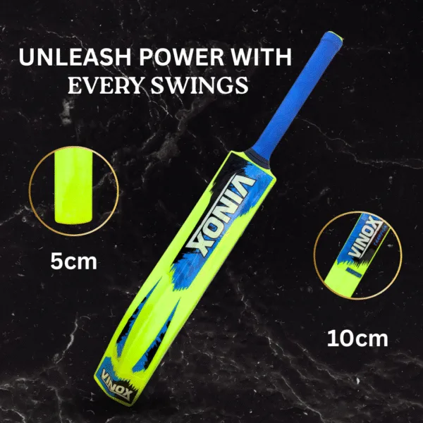 PVC Neon Green Bavandar Cricket Bat - VINOX SPORTS – Top Quality Online ...
