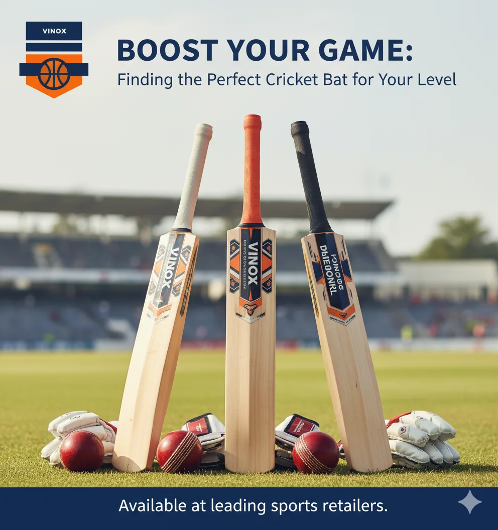 Perfect cricket bat for your level