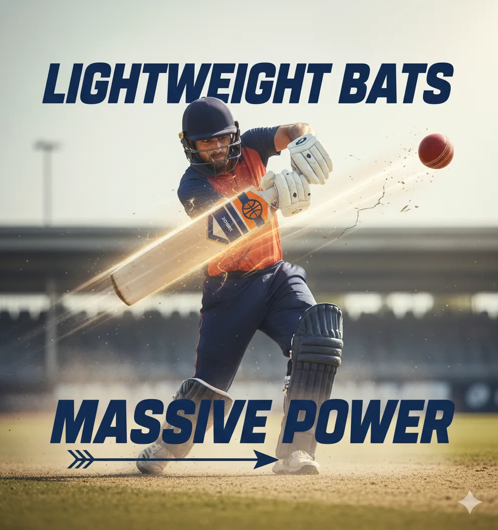 lightweight cricket bats