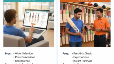 online offline cricket bat