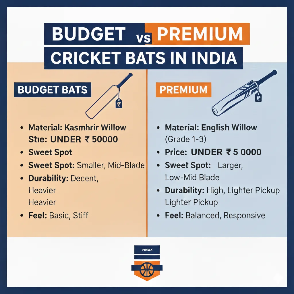 Budget vs Premium Bats