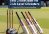 best cricket bat for club matches