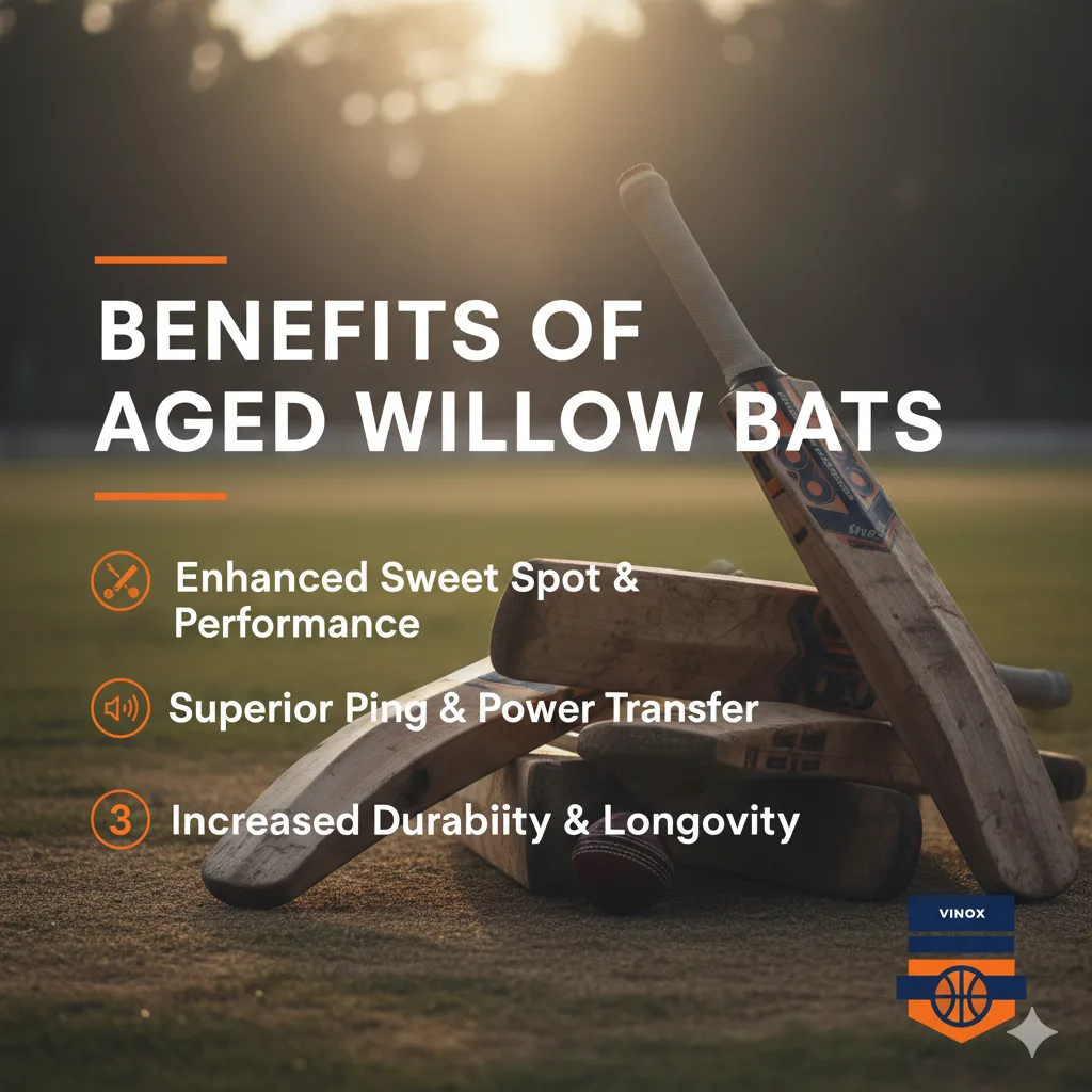 Benefits of Aged Willow Bats for Players