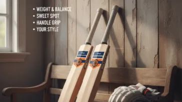 Confidence boosting cricket bat