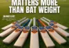 Bat Pickup vs Weight