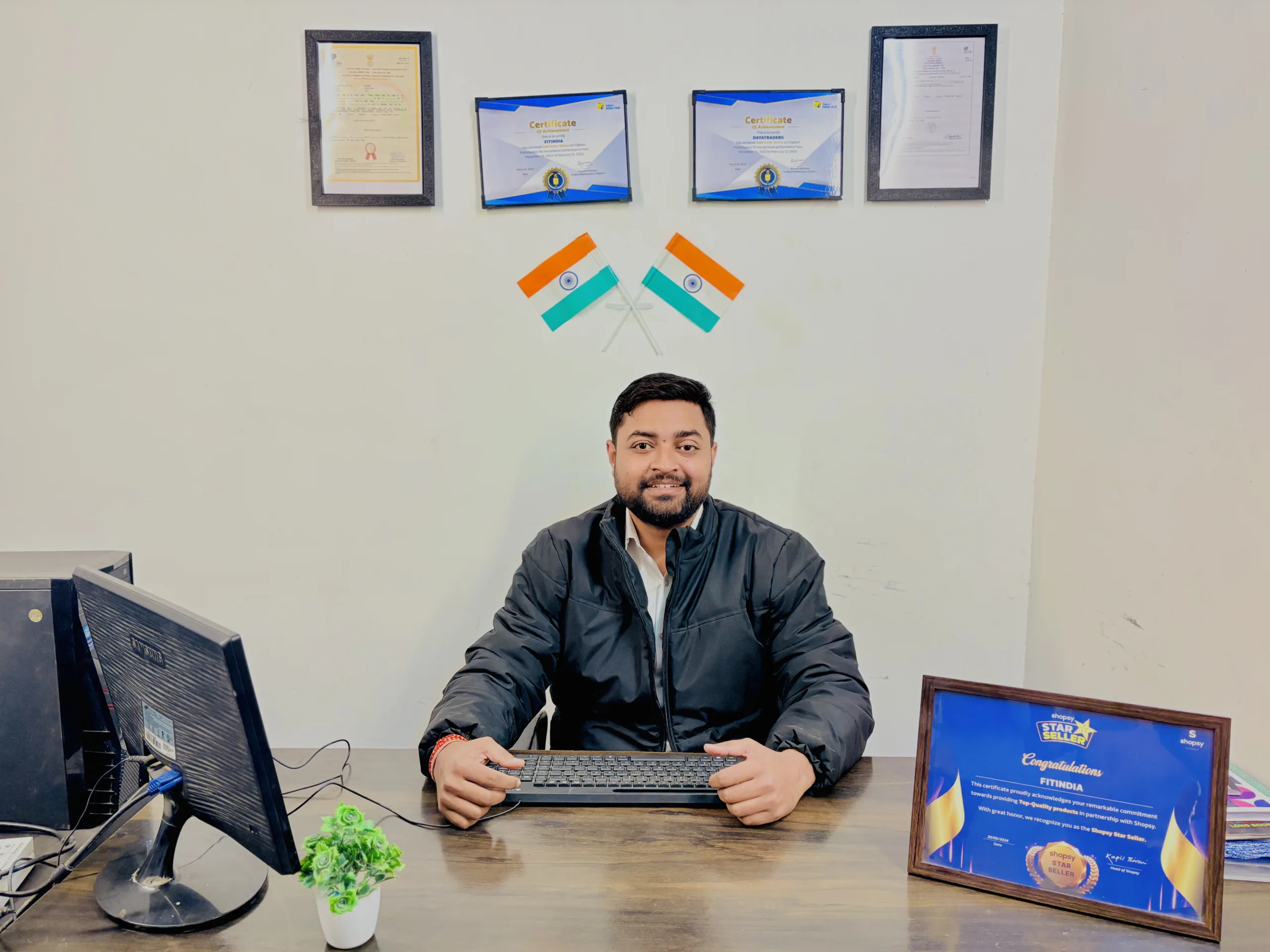 Anuj som Founder of Vinox sports