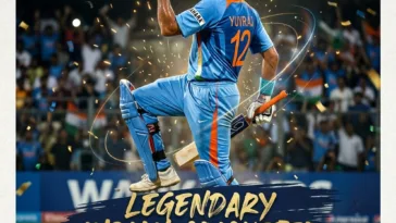 Legendary Indian cricketer Yuvraj