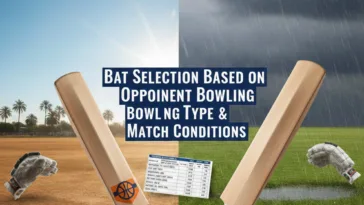 Bat choice against bowlers