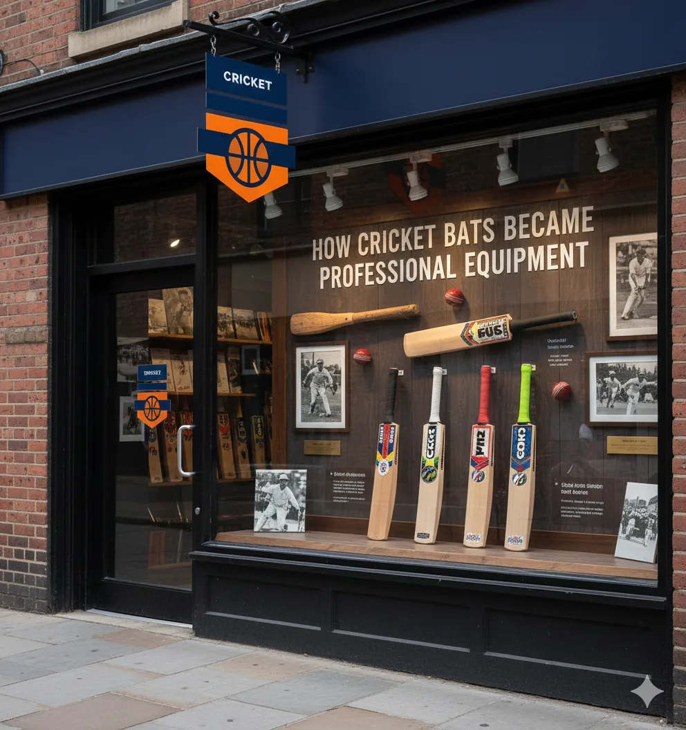 Professional Cricket Bat Evolution