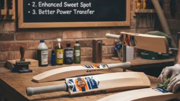 Bat finishing shot feel