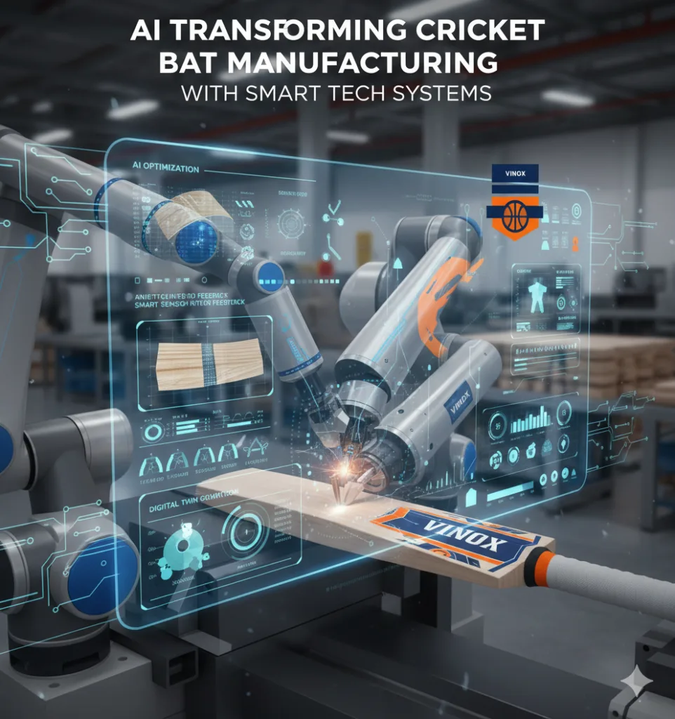 AI powered cricket bats