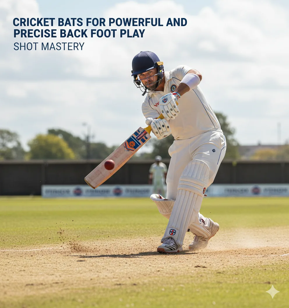 Cricket Bat Backfoot Shots