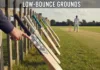 Low bounce pitch bat