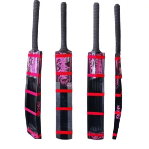 Vinox Vampire Black Edition Soft Tennis Cricket Bat