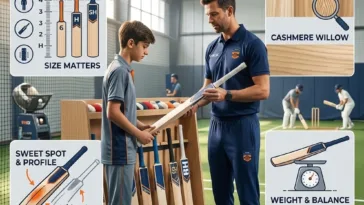 Cricket bat weight choice