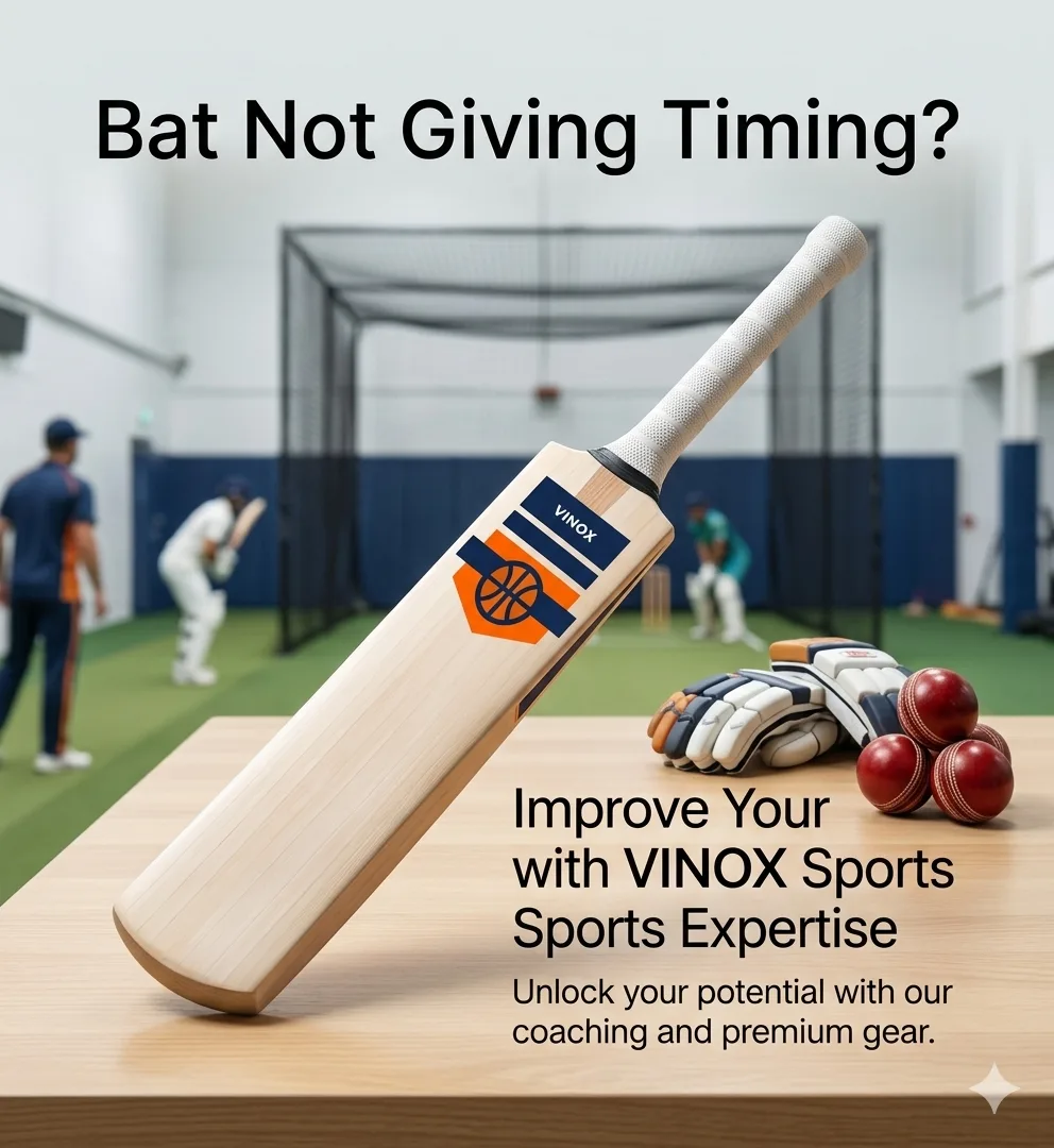 Timing issues cricket bat