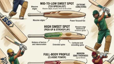 Advanced cricket bat shaping