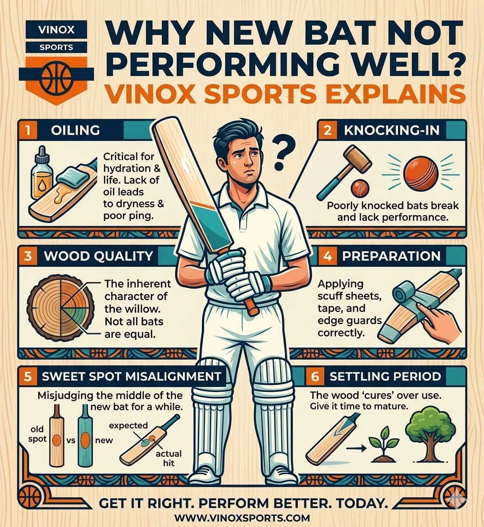 Cricket bat not working