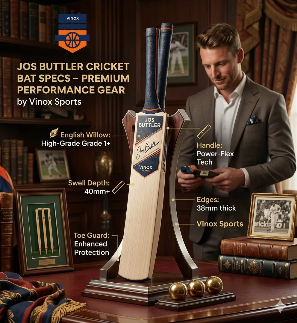 Jos Buttler cricket bat