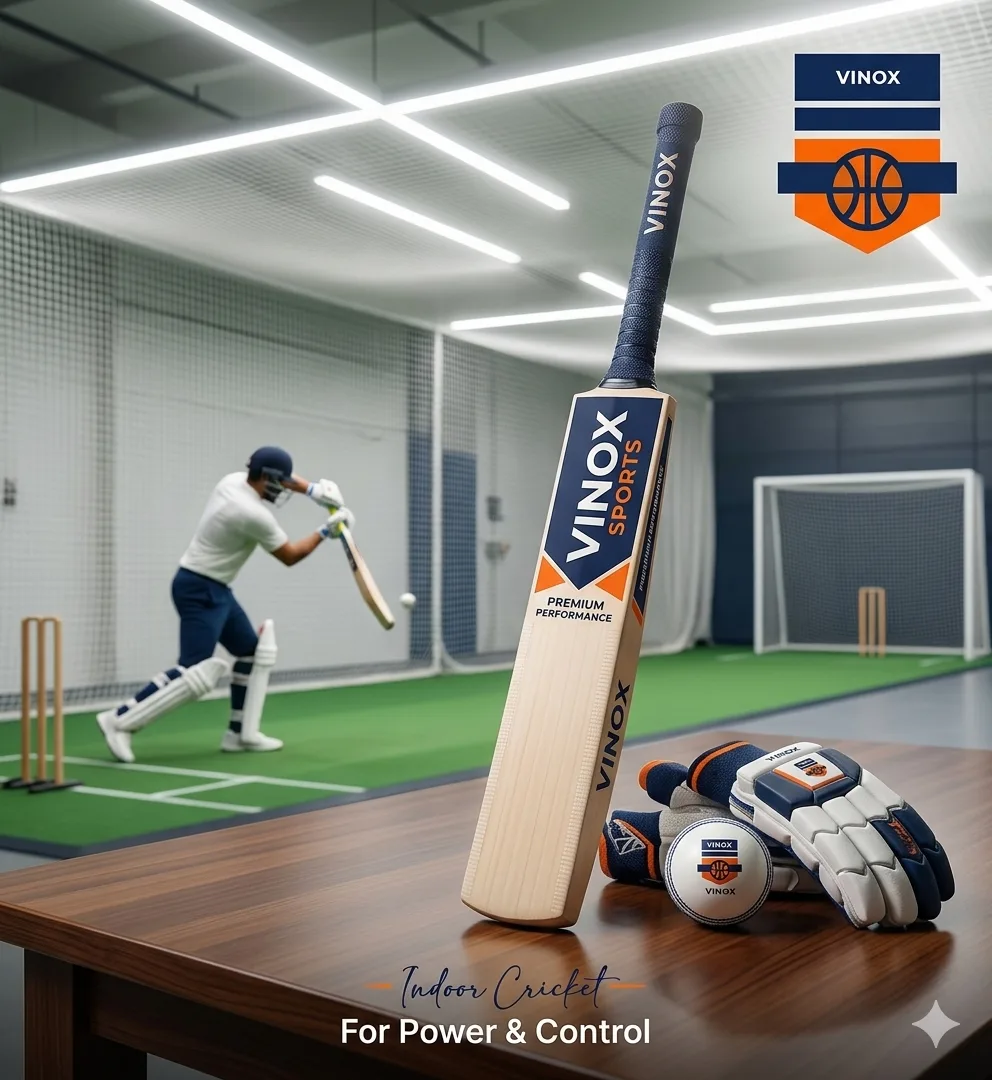 Indoor cricket bat power