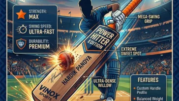 Hardik Pandya signature bat