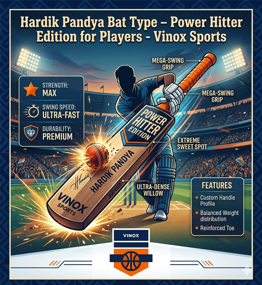 Hardik Pandya signature bat