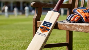 Fake leather cricket bat