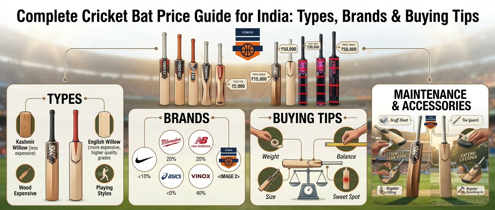 Cricket Bat Price Guide