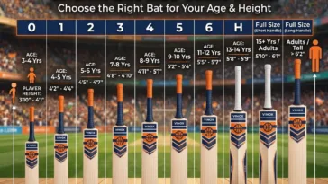 Cricket Bat Size Chart